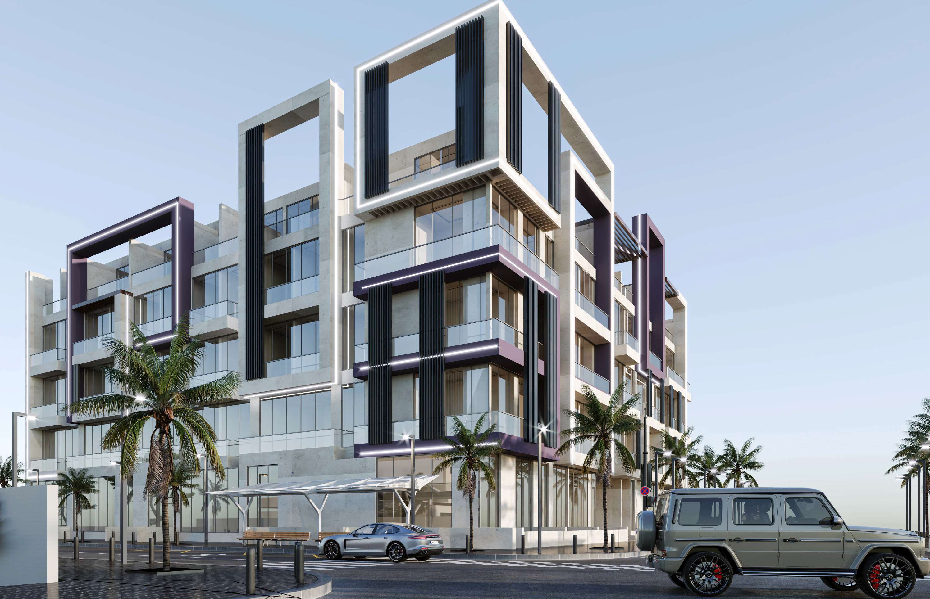 555 Park Views architecture