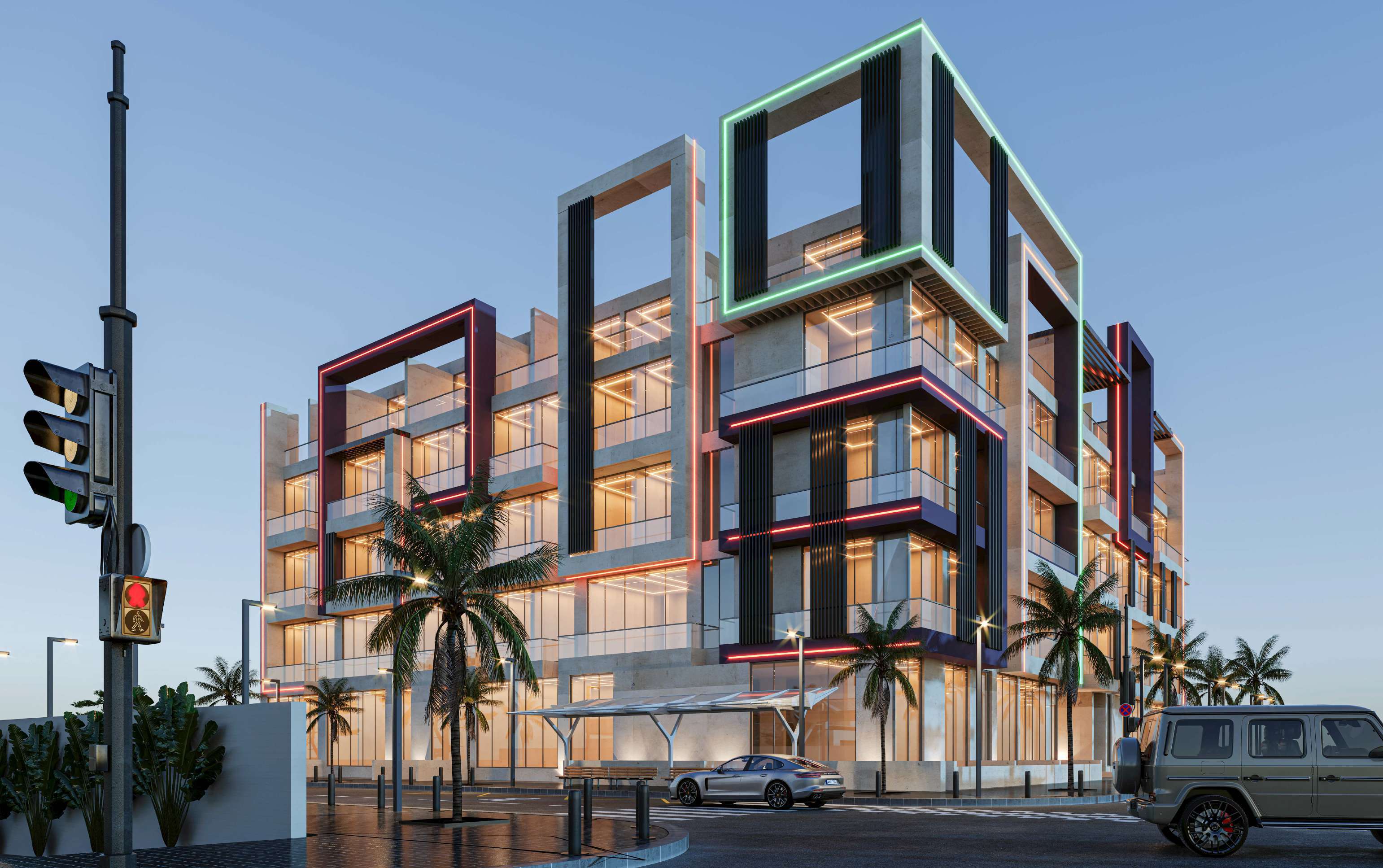 555 Park Views exterior view