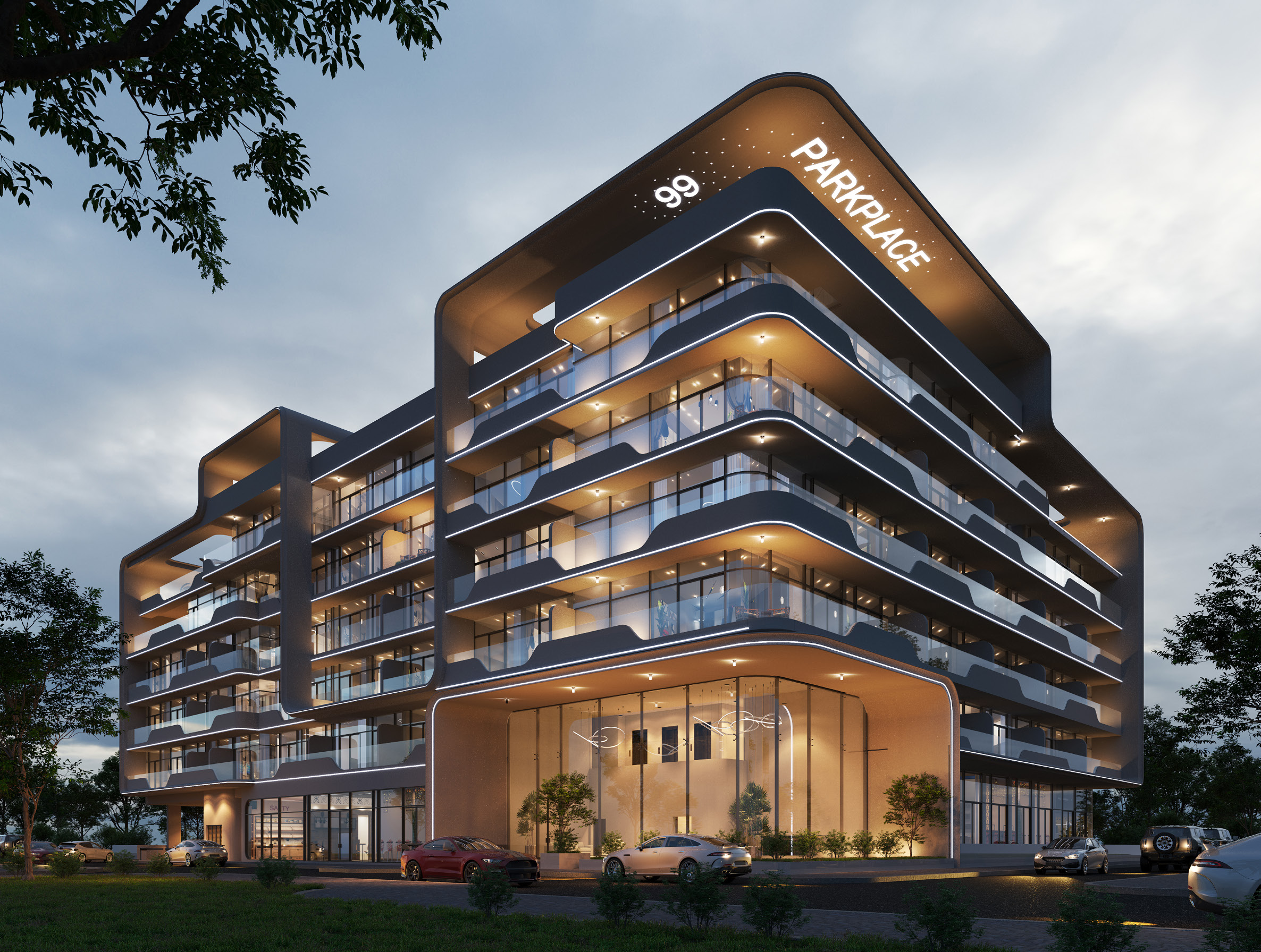 99 Parkplace exterior view