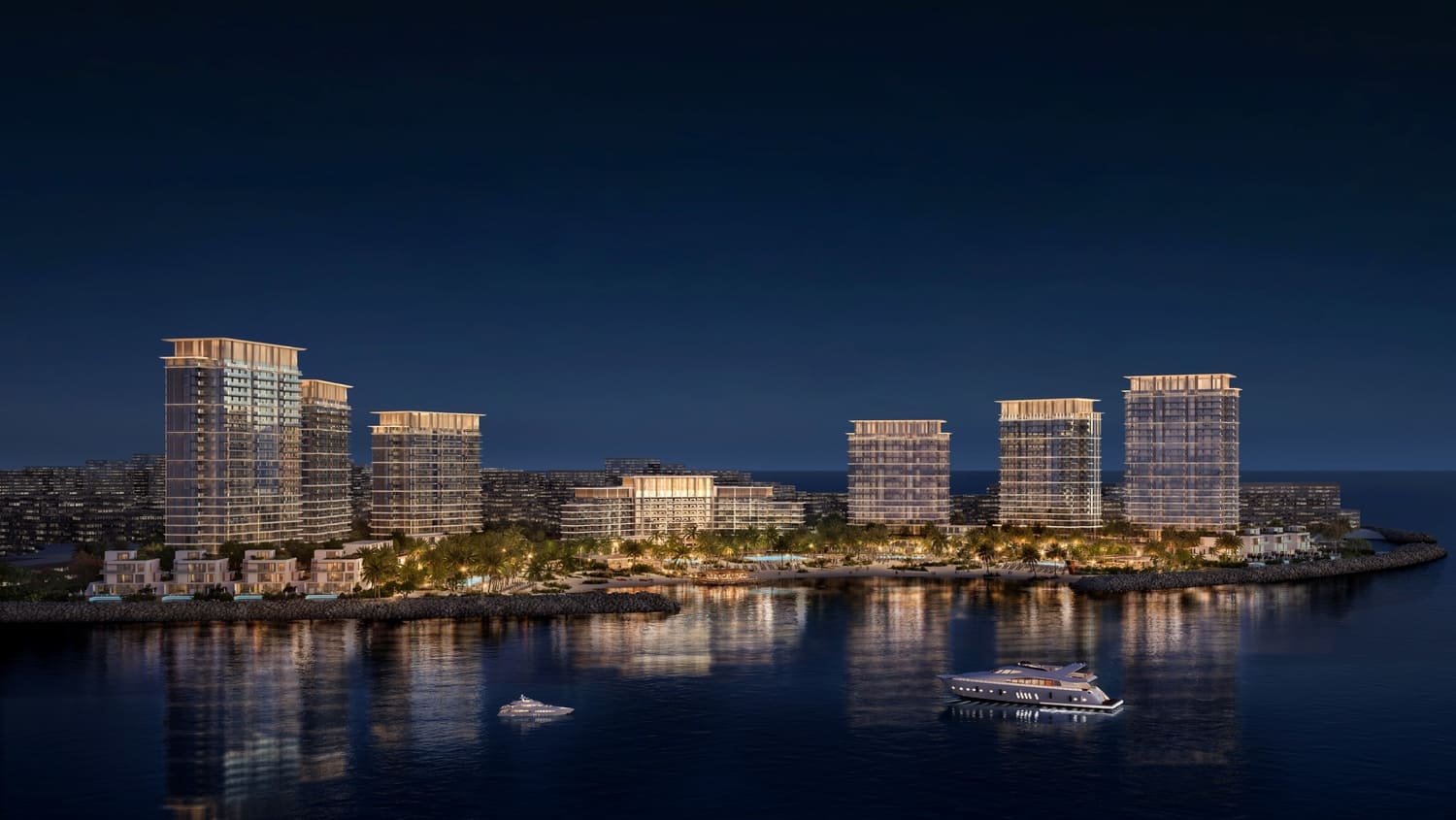 Address Residences Al Marjan Island exterior view