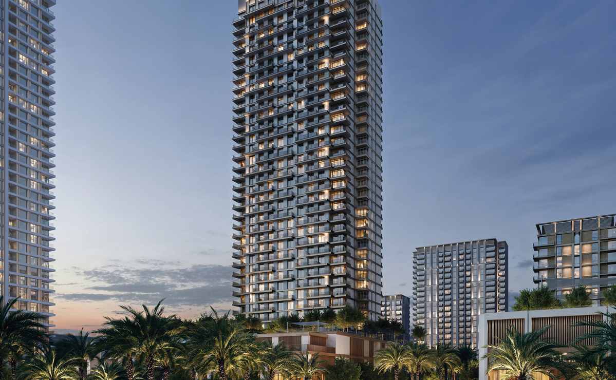 Address Residences Dubai Creek Harbour exterior view