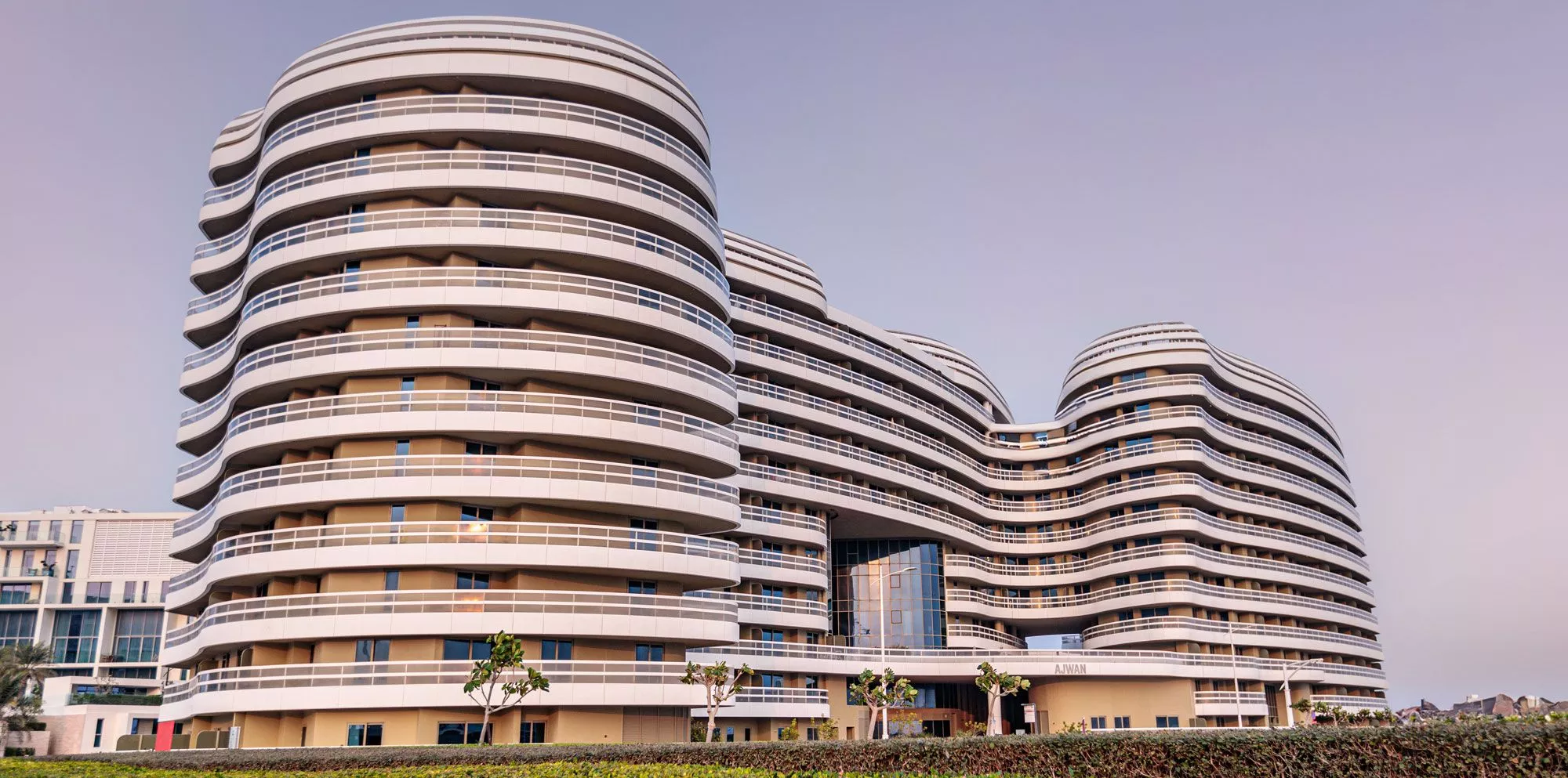 Ajwan Towers exterior view