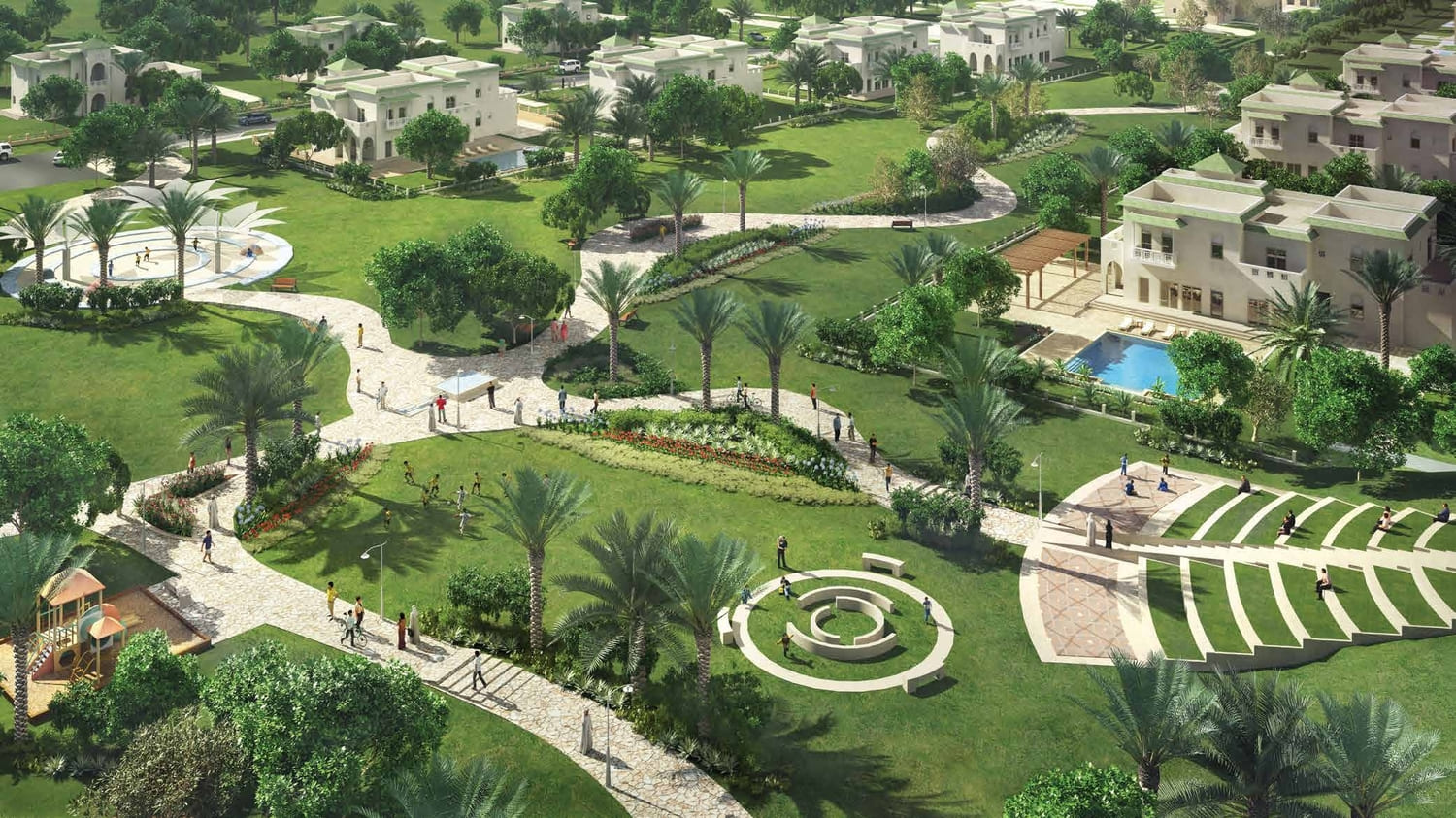 Al Furjan Villas architecture