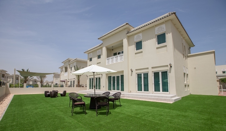 Al Furjan Villas exterior view