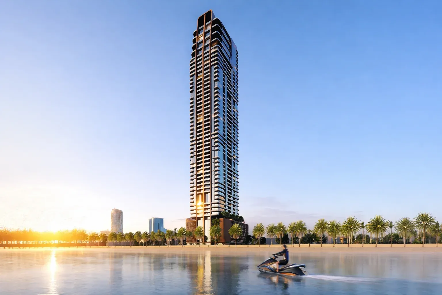 Al Ghaf Tower exterior view