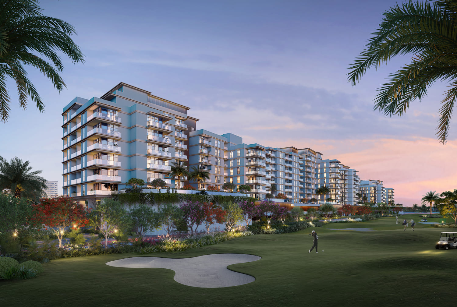 Al Hamra Greens exterior view