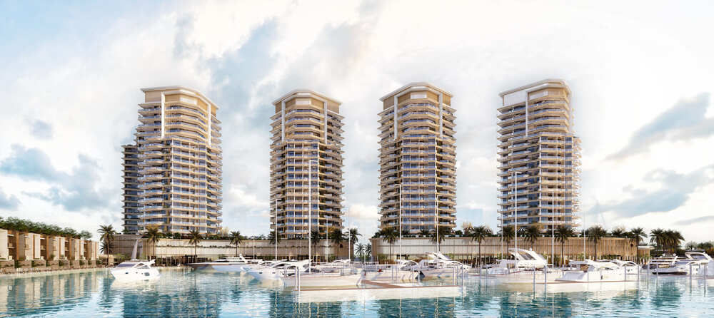Al Hamra Waterfront exterior view