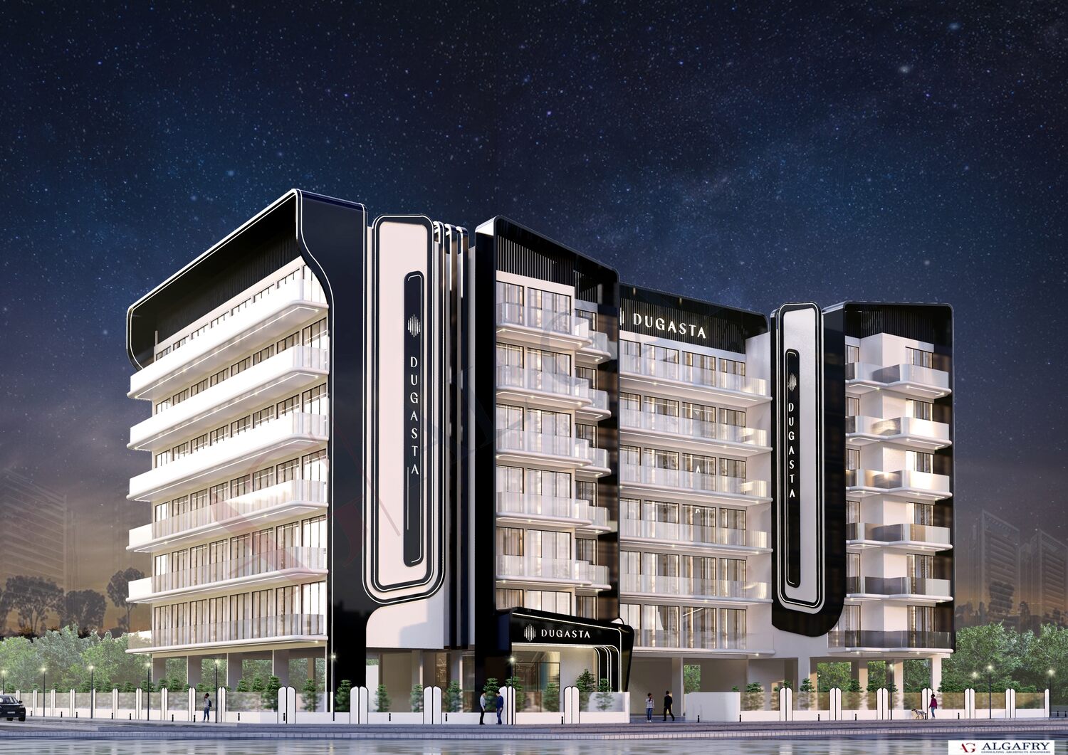 Al Haseen Residences 3 exterior view