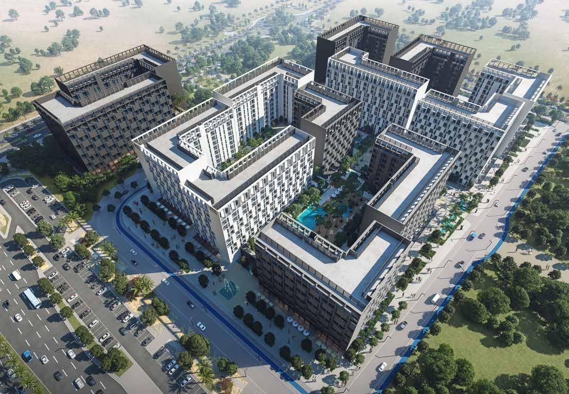 Al Mamsha Sharjah architecture