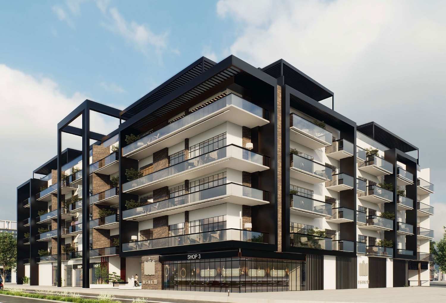 Al Serh Residences 11 exterior view
