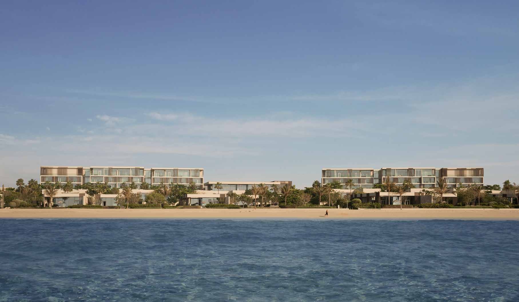 Al Zorah Seaside Hills exterior view
