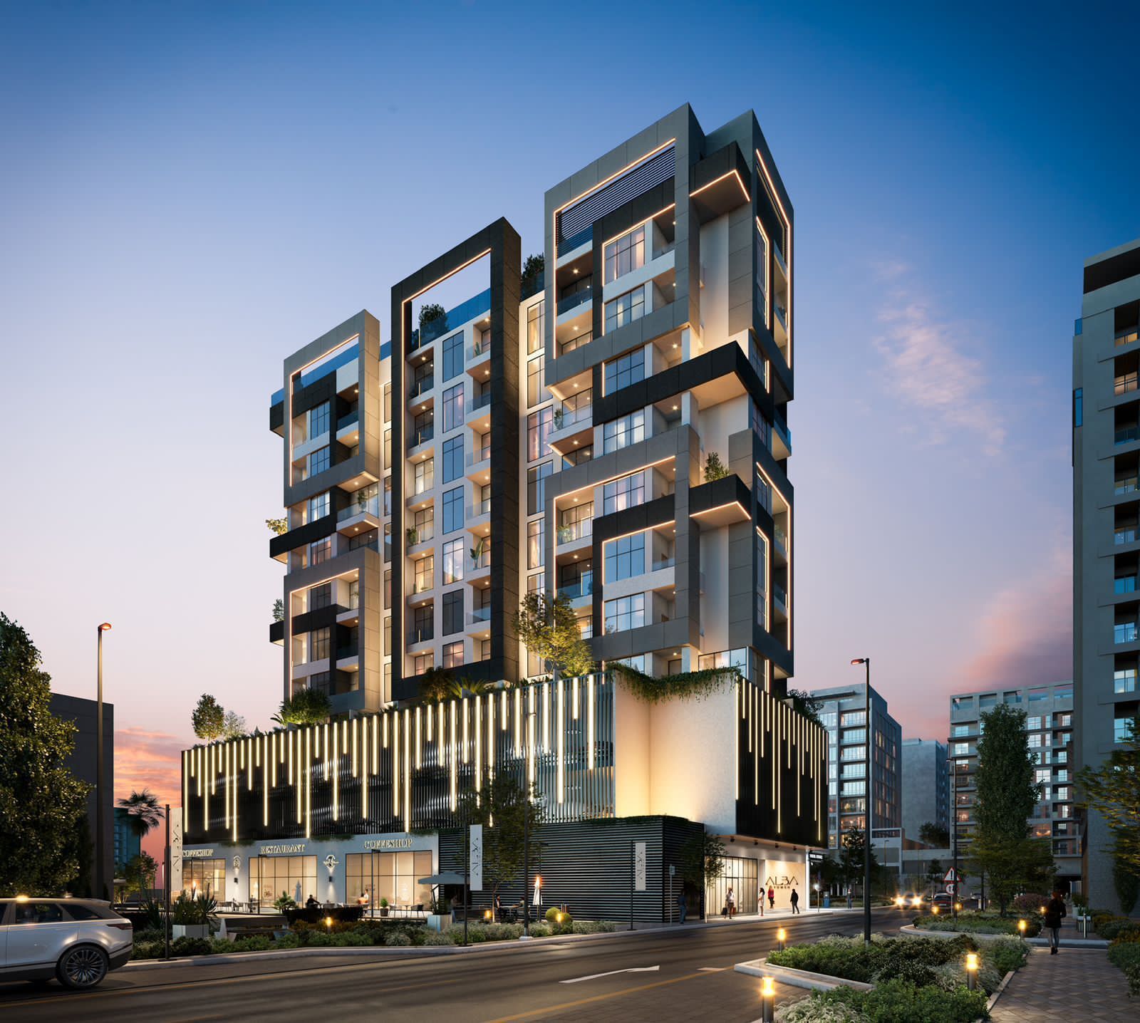 Alba Tower architecture