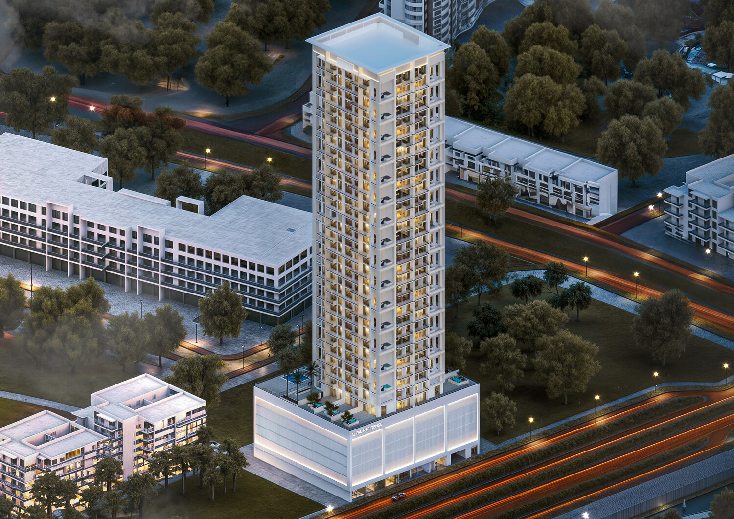 Alfal Residence exterior view