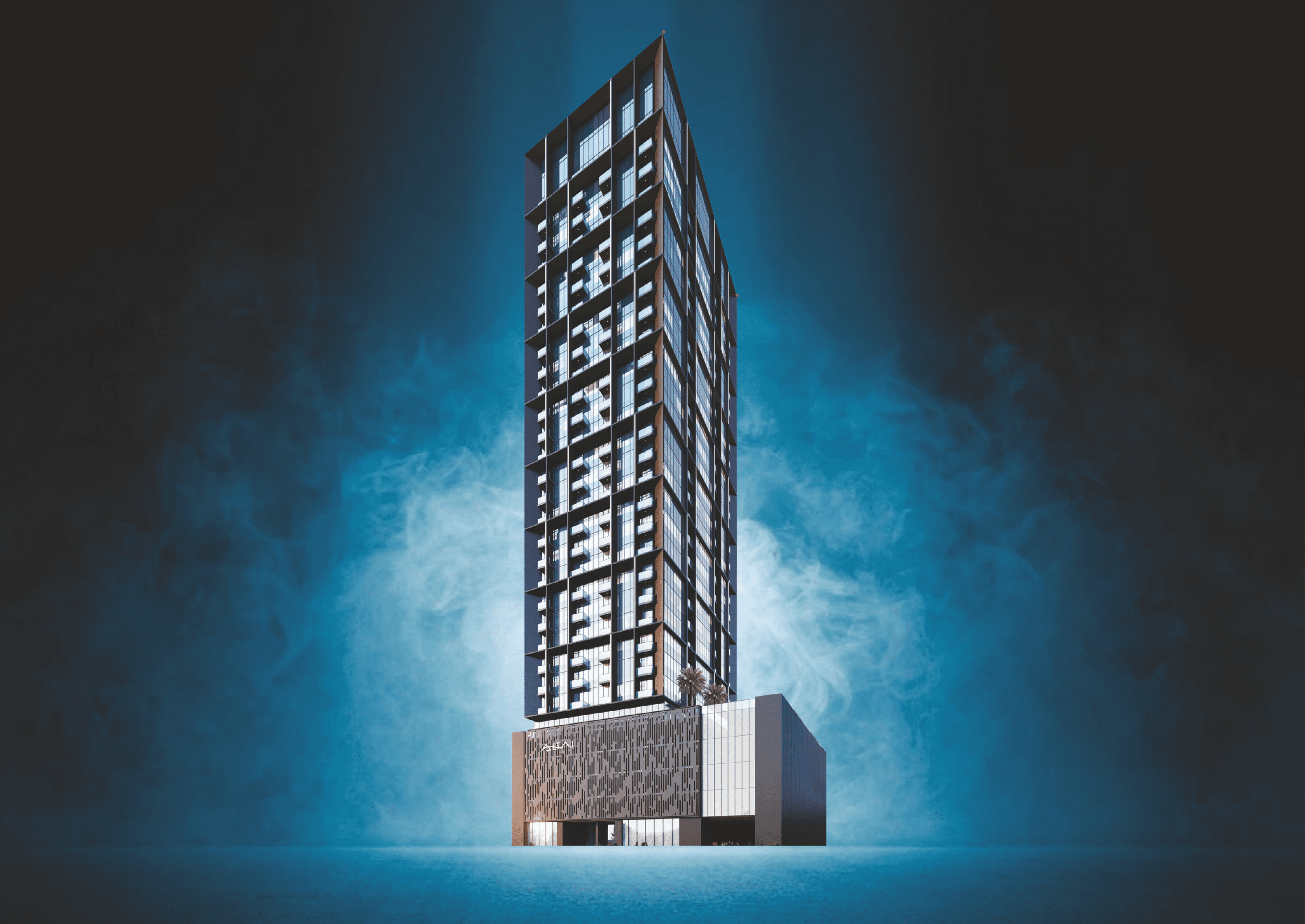 Altai Tower exterior view