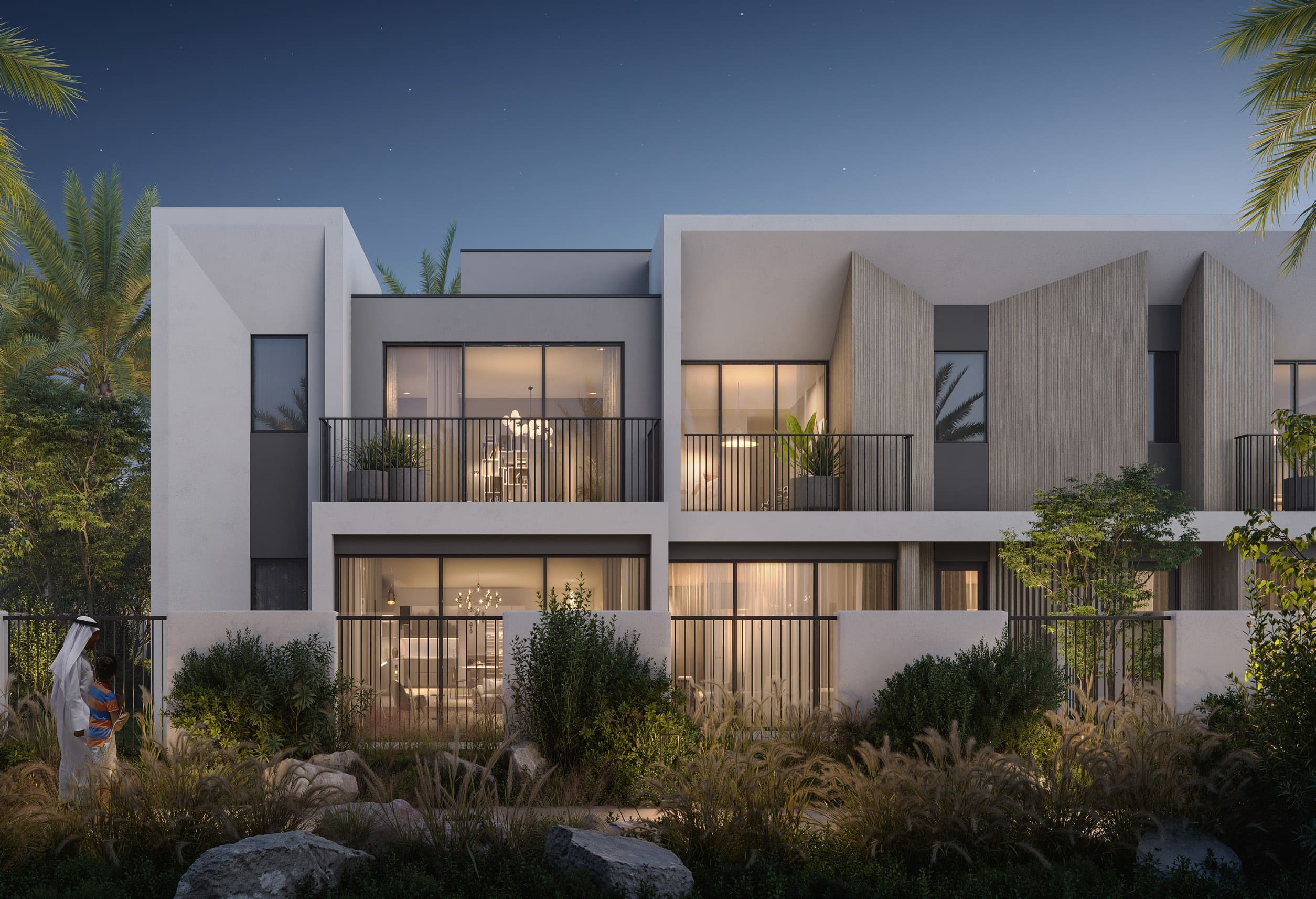 ANYA Townhouses exterior view