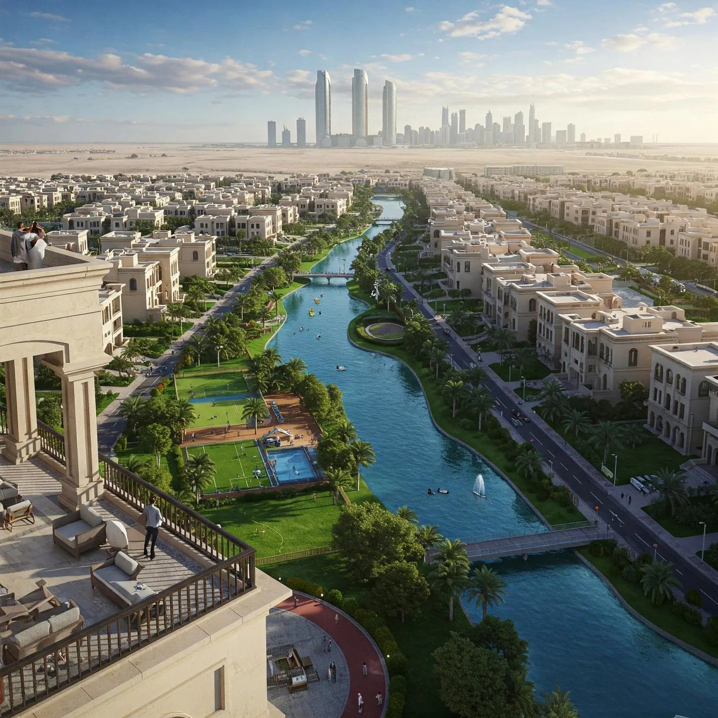 Arabian Hills Estate architecture