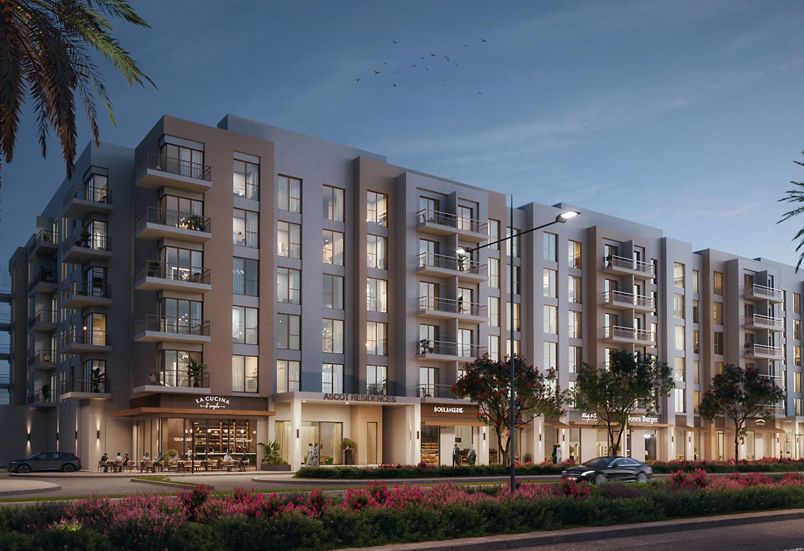 Ascot Residences exterior view