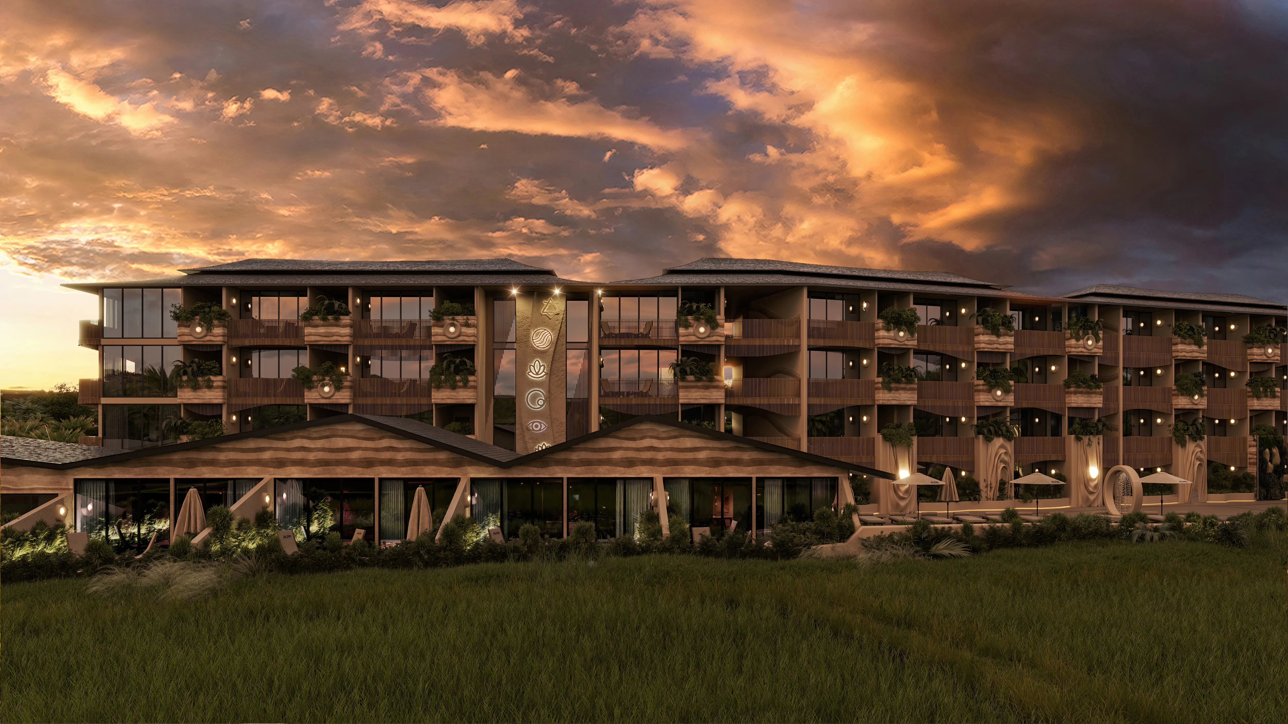AURA Wellness Resort exterior view