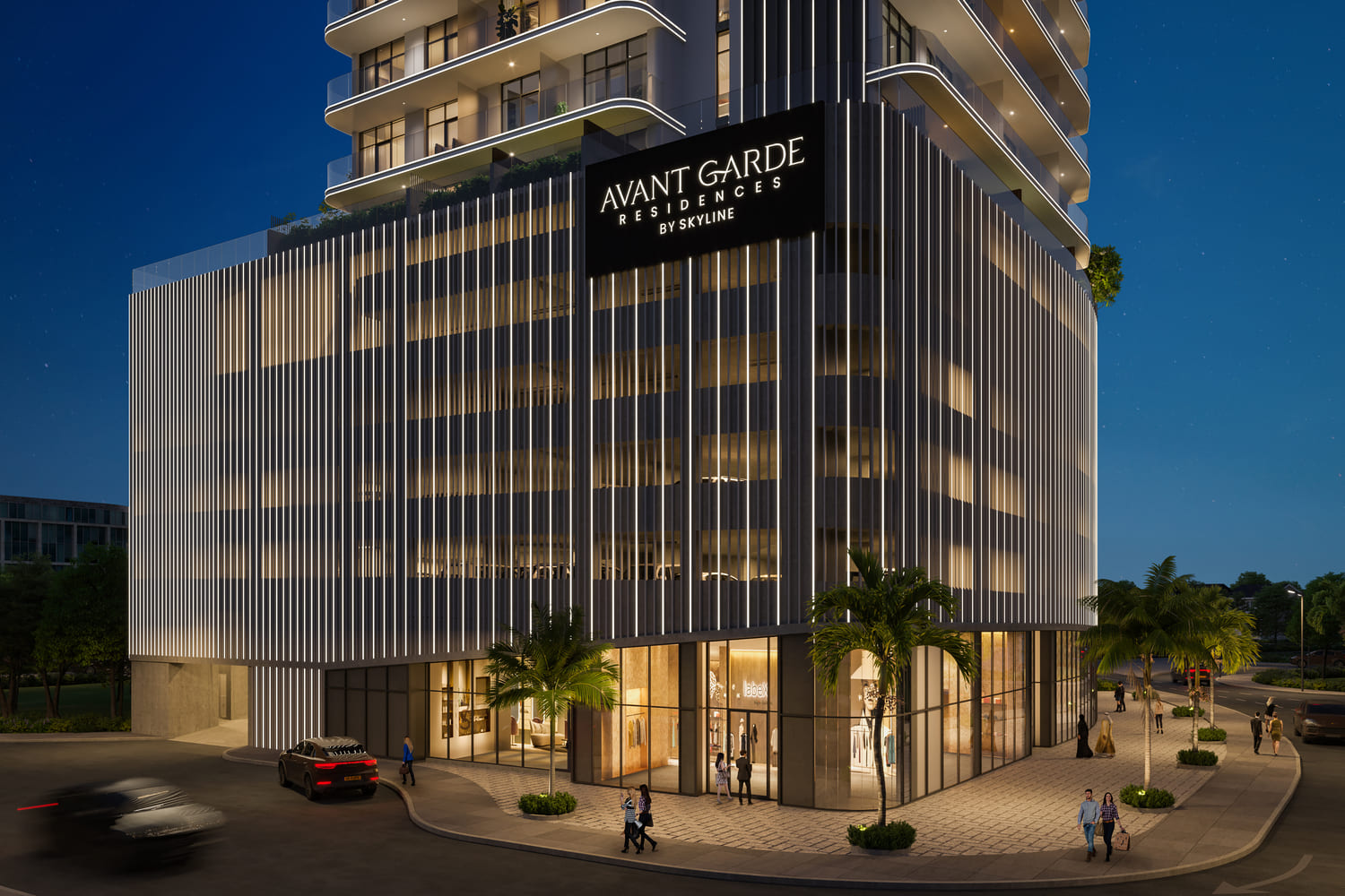 Avant Garde Residences by Skyline exterior view