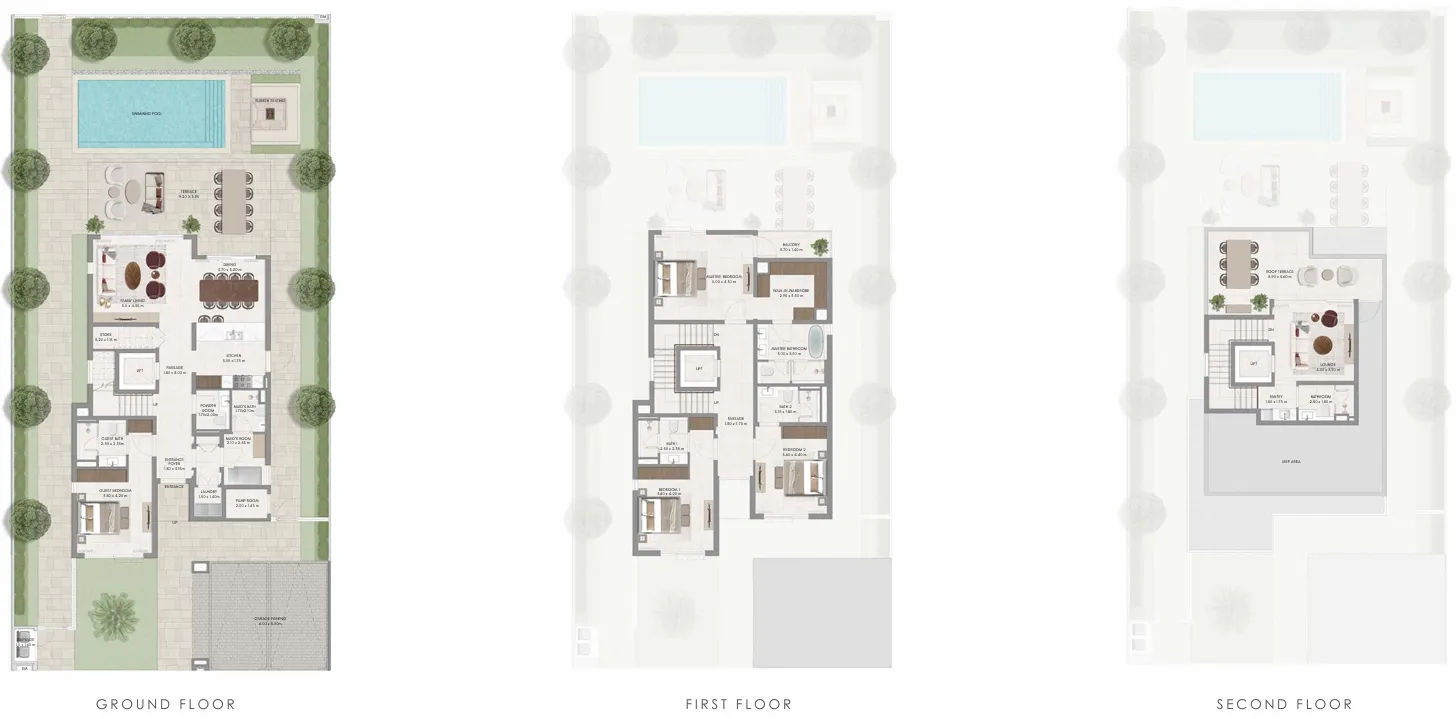 Avelia The Valley 4 BR floor plan