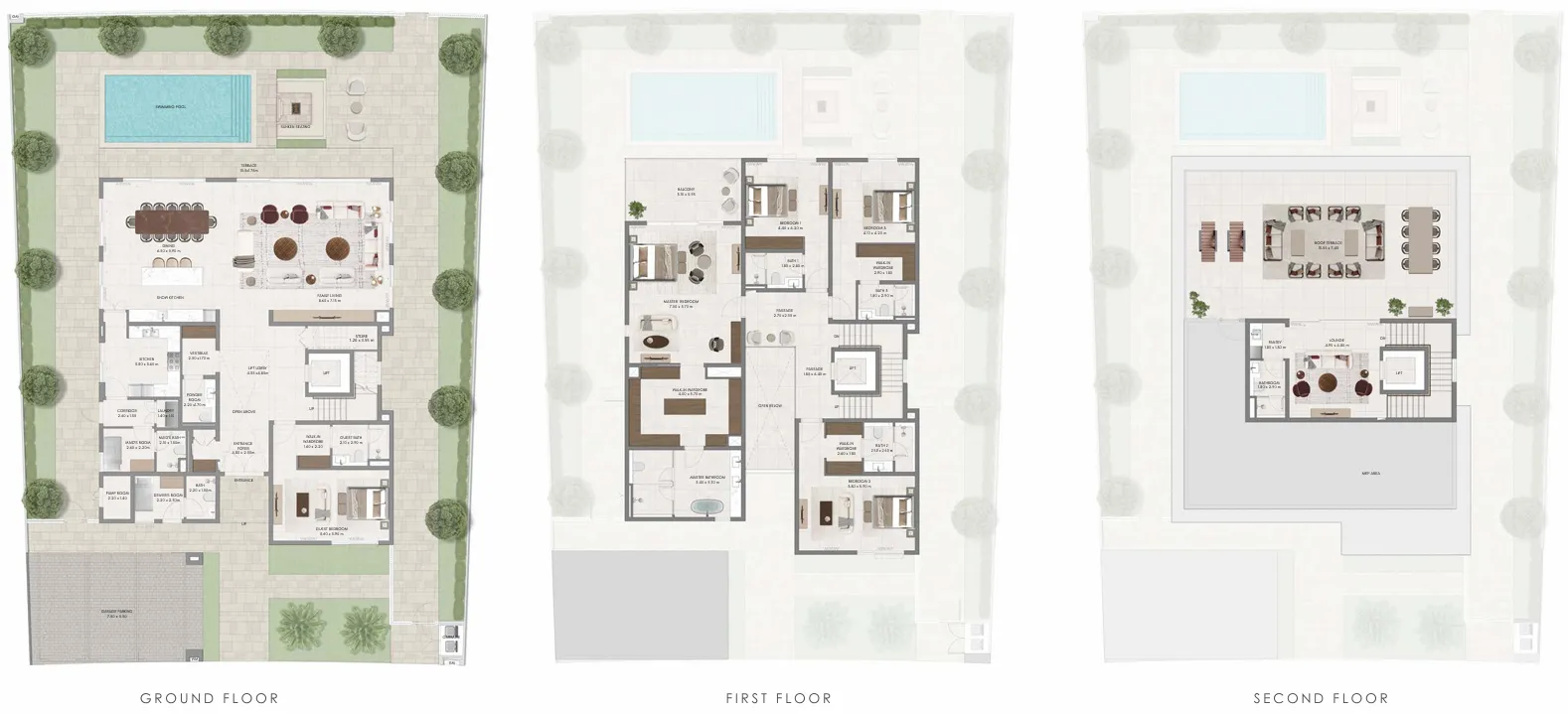 Avelia The Valley 5 BR floor plan