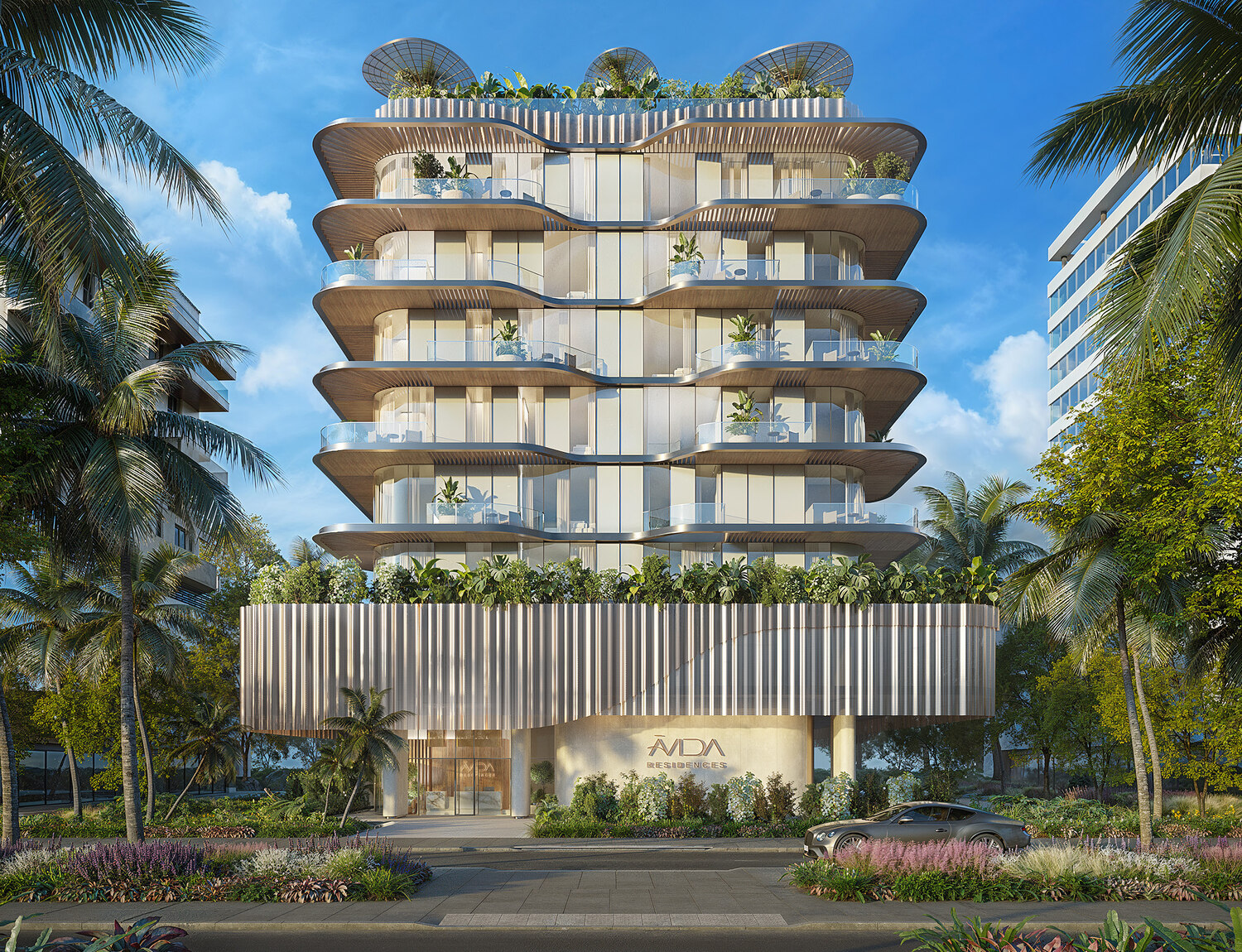 Avida Residences exterior view