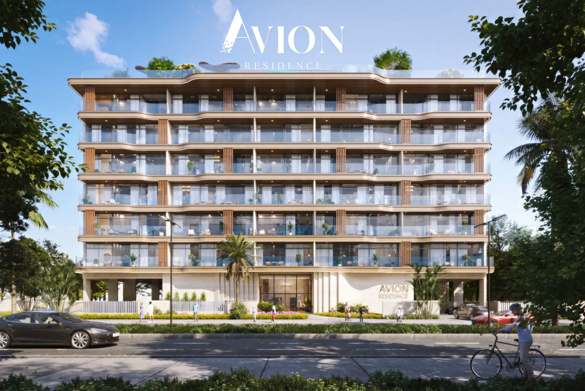 Avion Residence exterior view