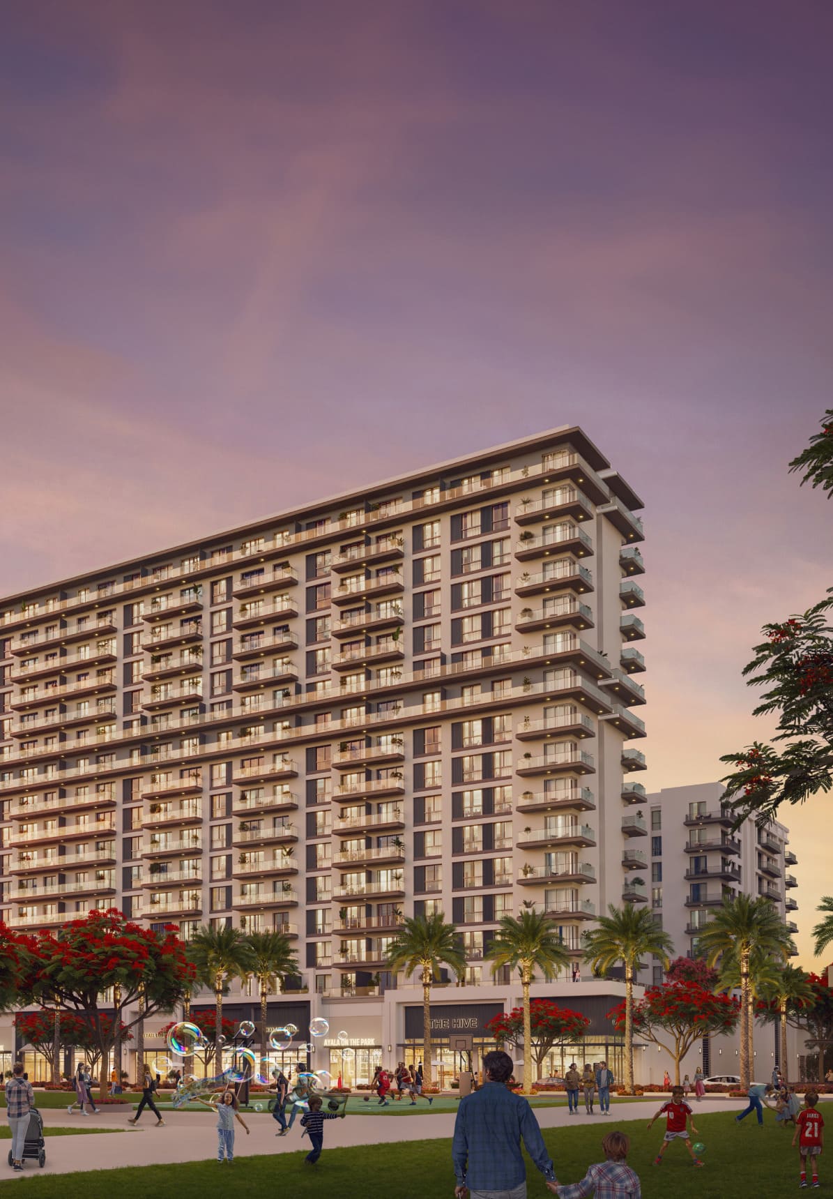 Ayala on the Рark exterior view
