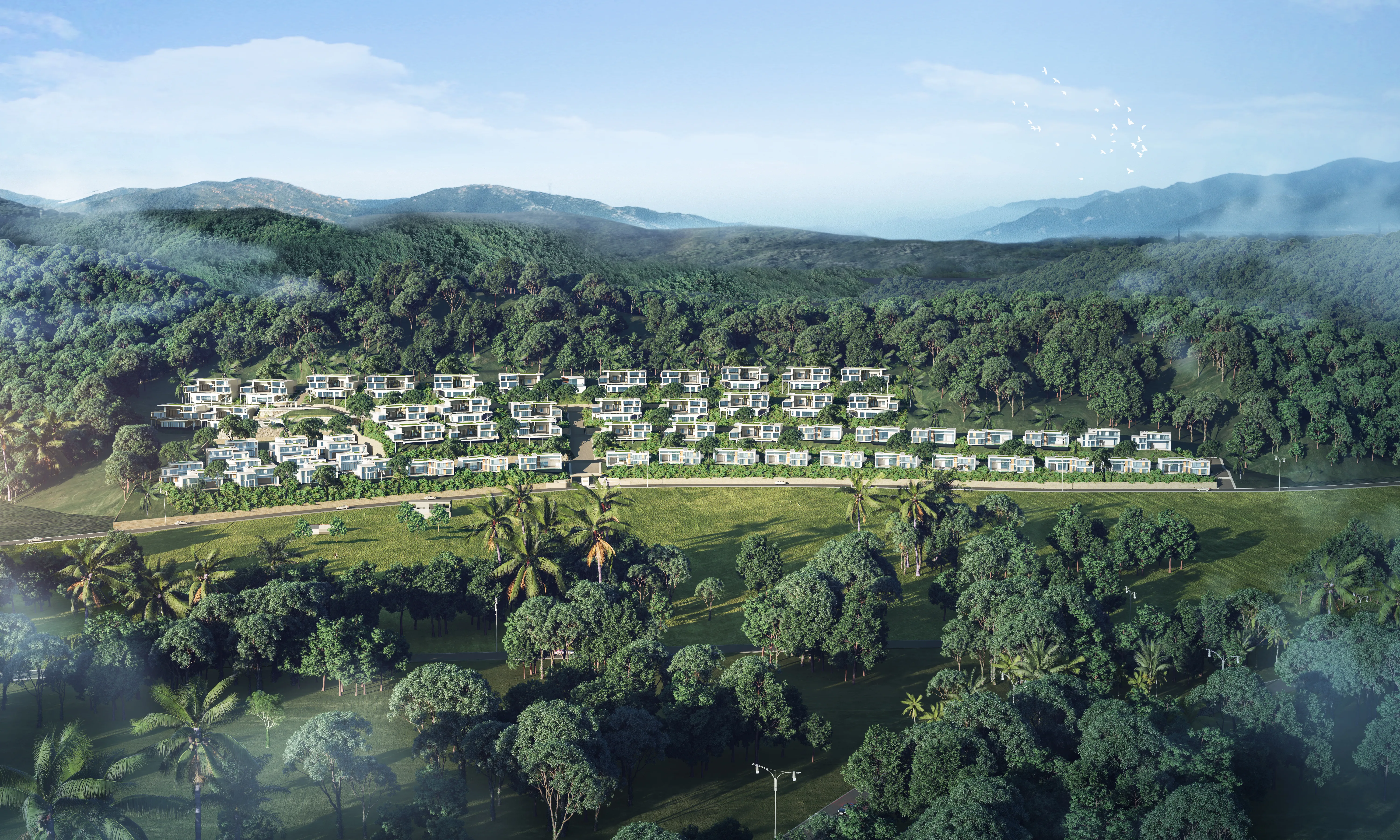 Ayana Soluna Villas exterior view