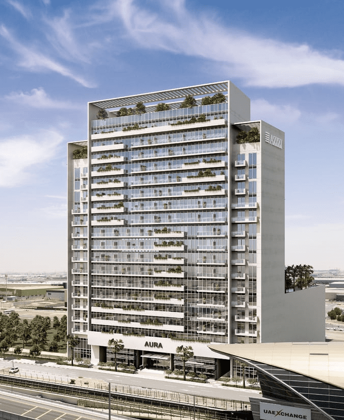 Azizi Aura exterior view