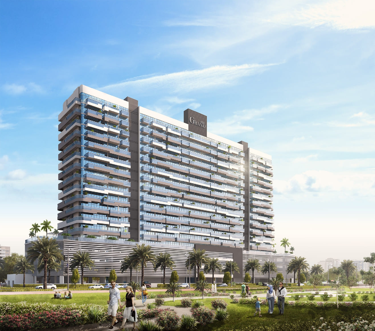 Azizi Grand exterior view