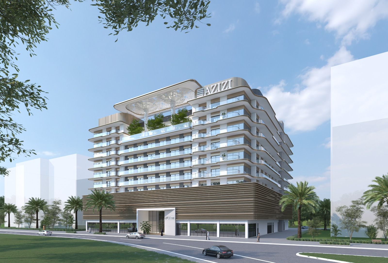 Azizi Jewel exterior view