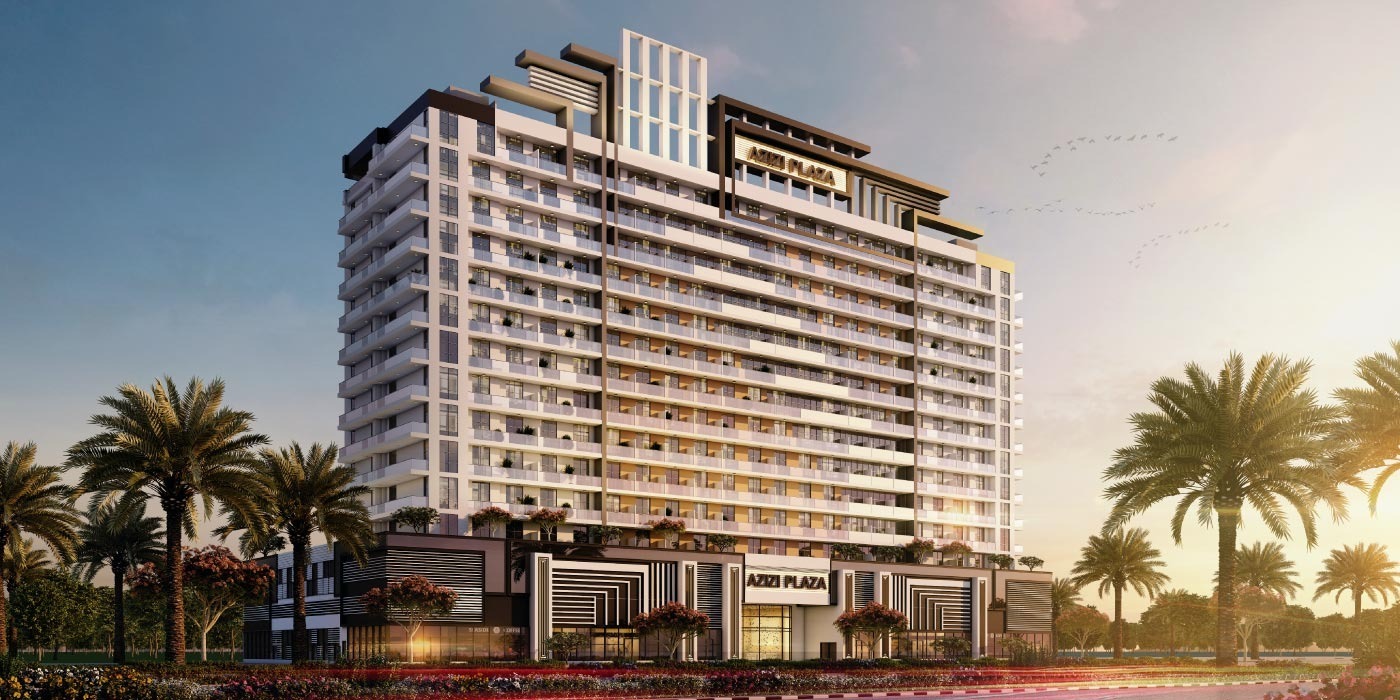Azizi Plaza exterior view