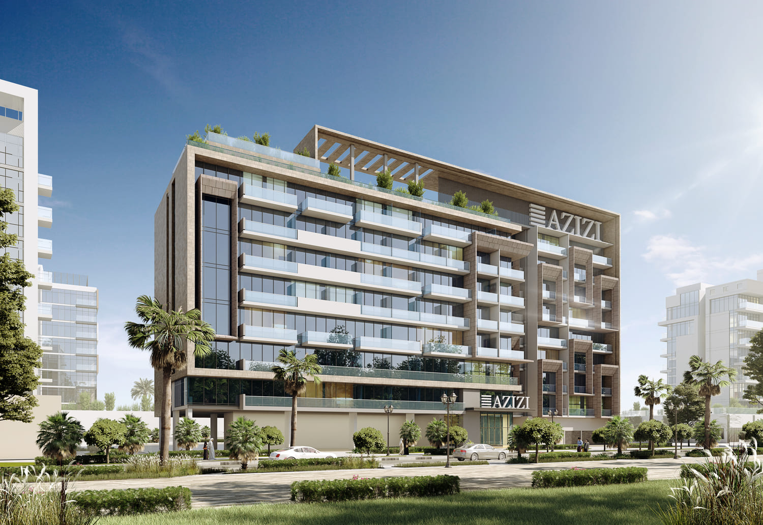 Azizi Vista exterior view