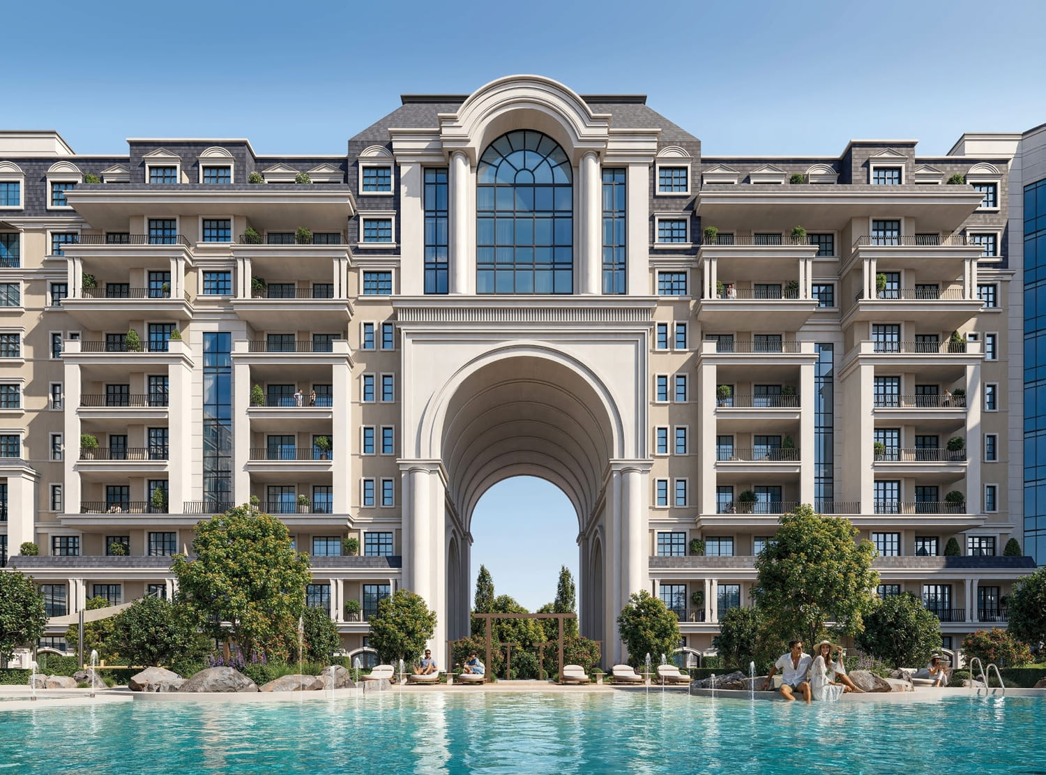 Bab Al Qasr Garden Residence 66 exterior view