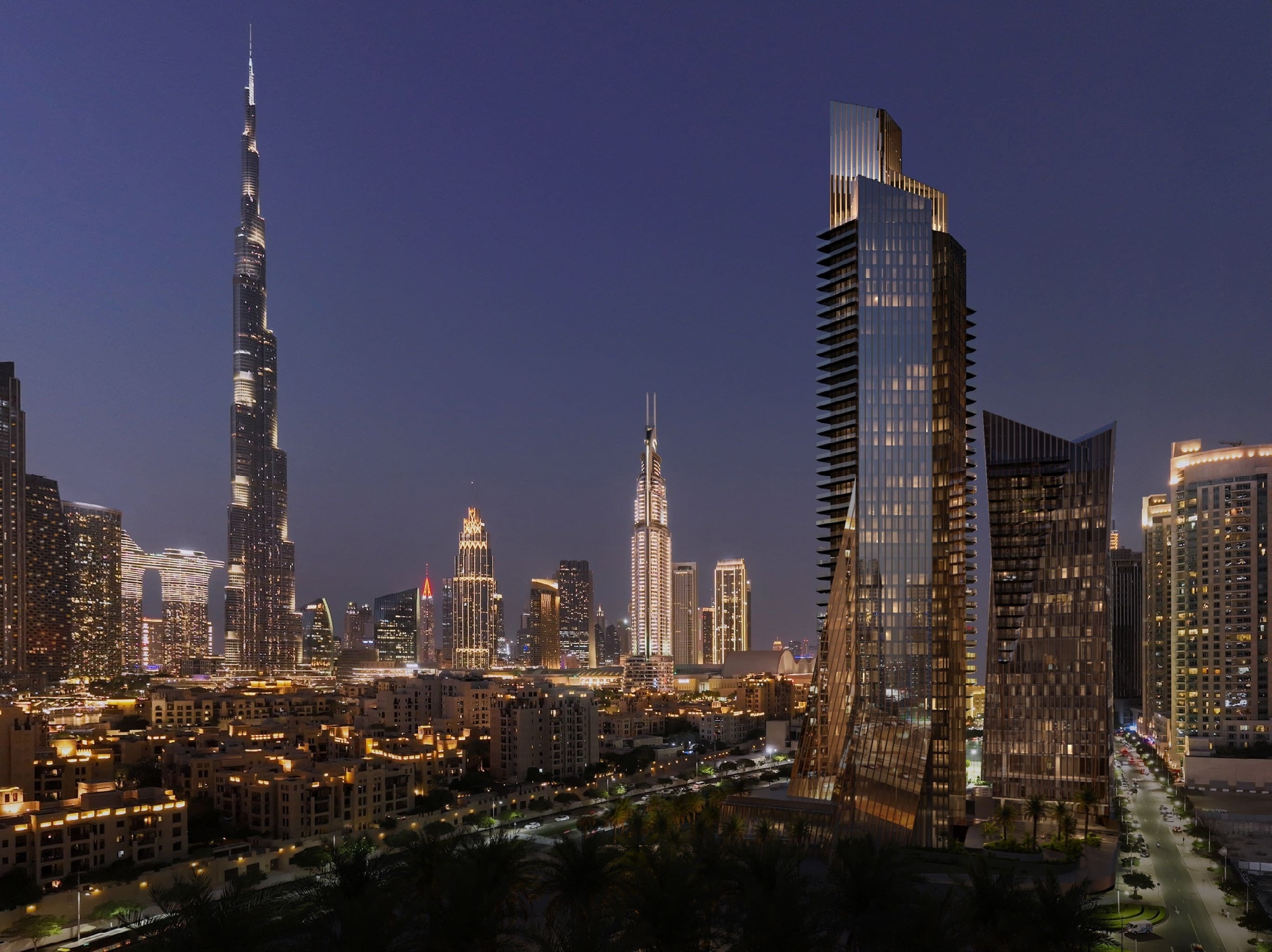 Baccarat Residences exterior view