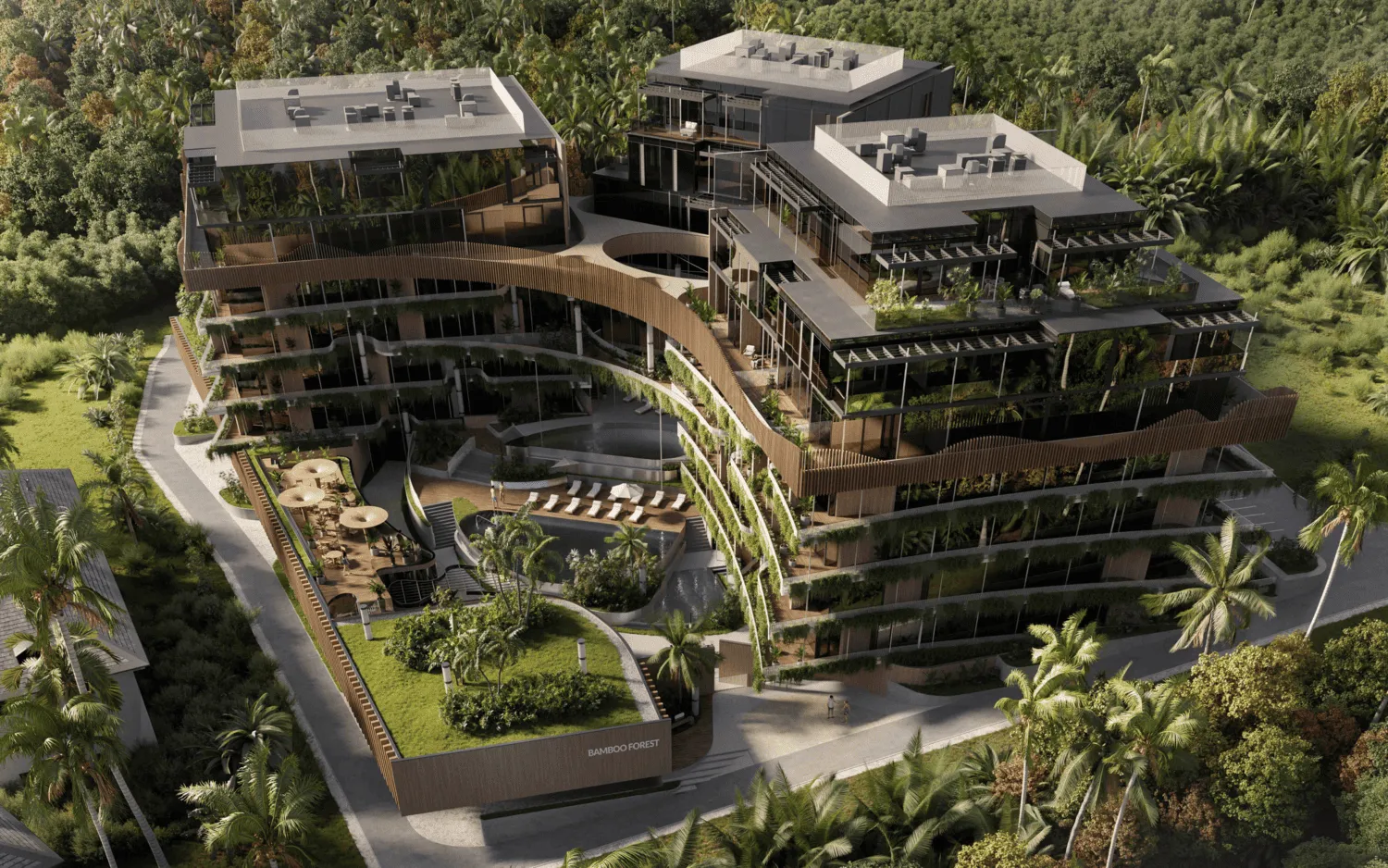 Bamboo Forest exterior view