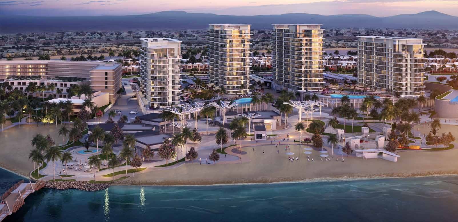 Bay Residences South exterior view