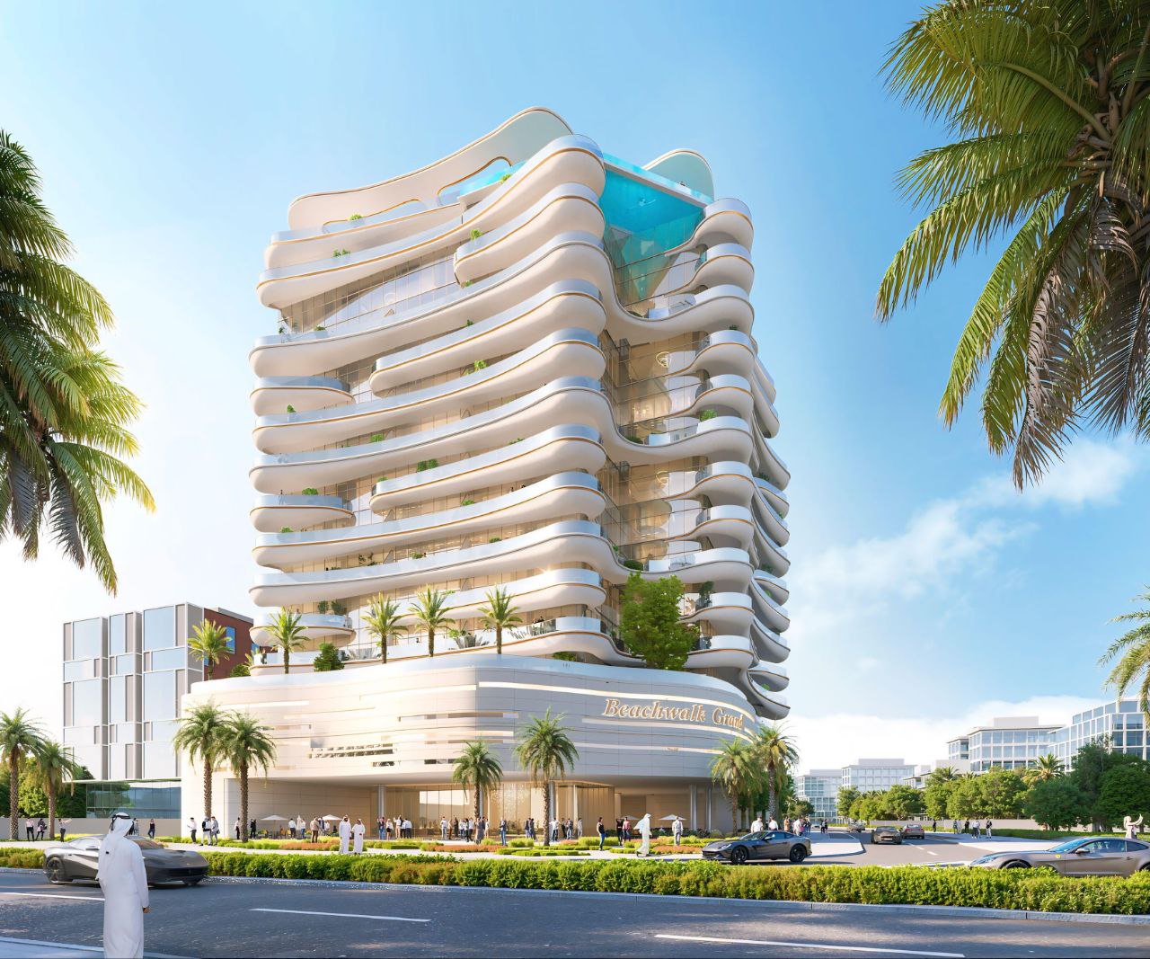 Beach Walk Grand exterior view