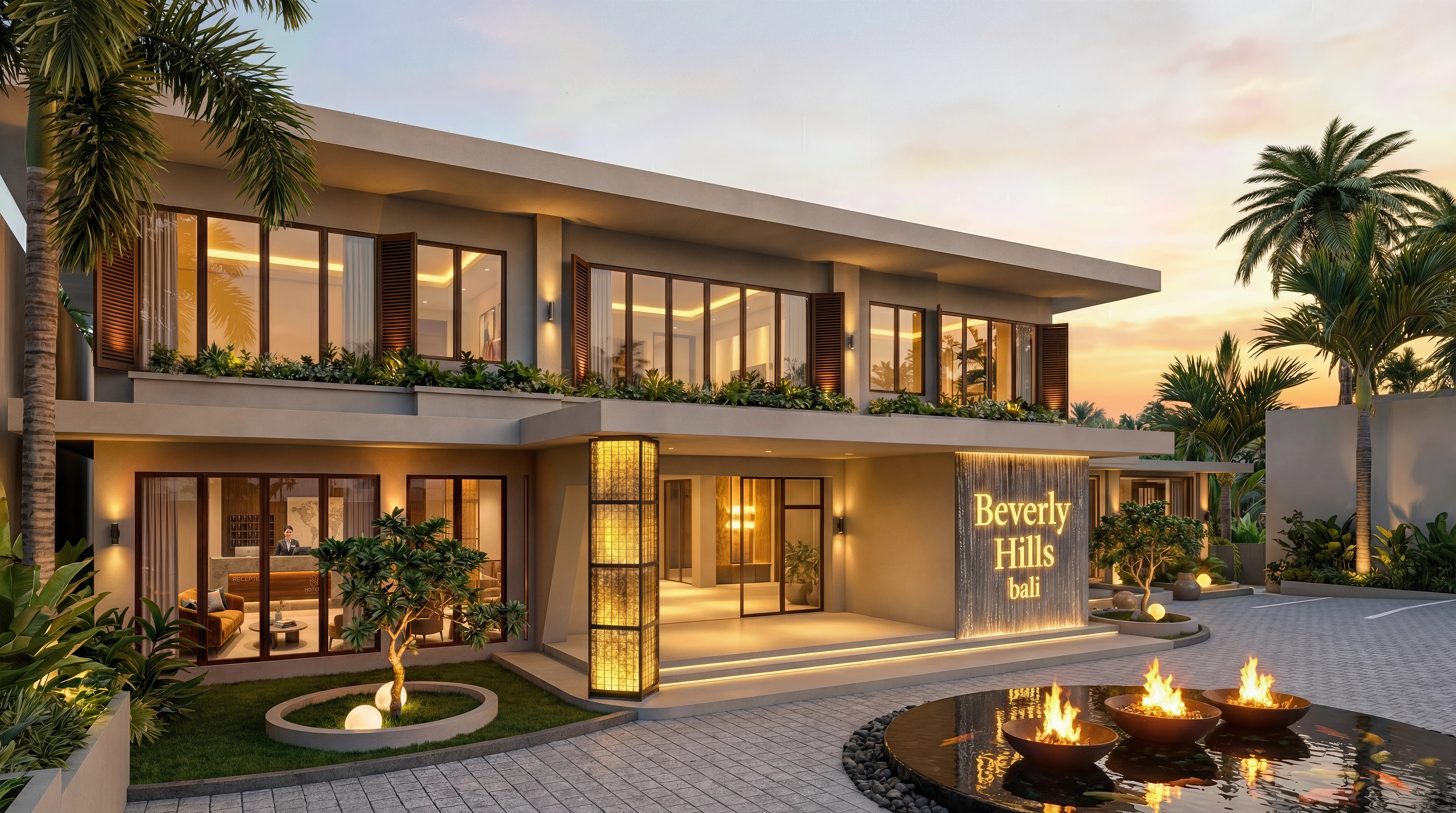 BH Residence exterior view