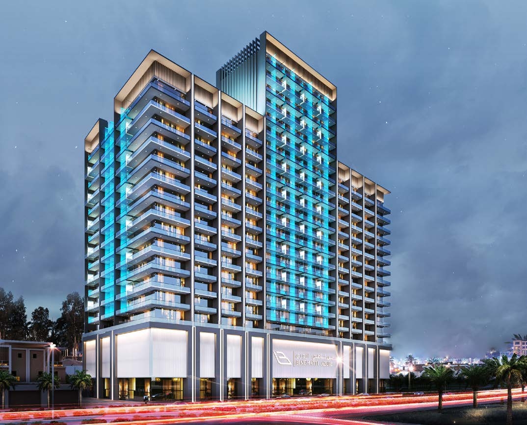 Binghatti Azure exterior view