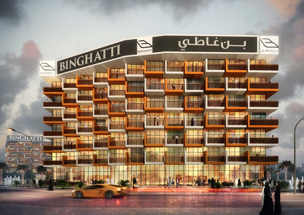 Binghatti East exterior view