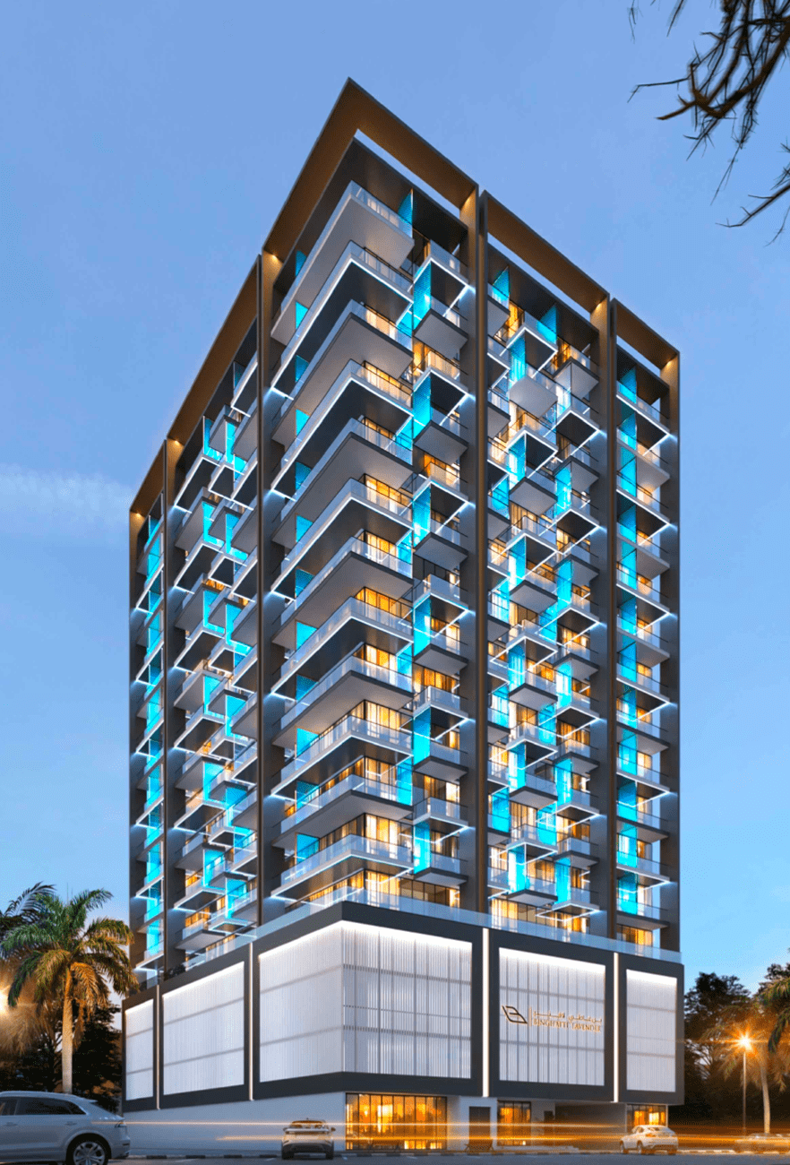 Binghatti Lavender exterior view
