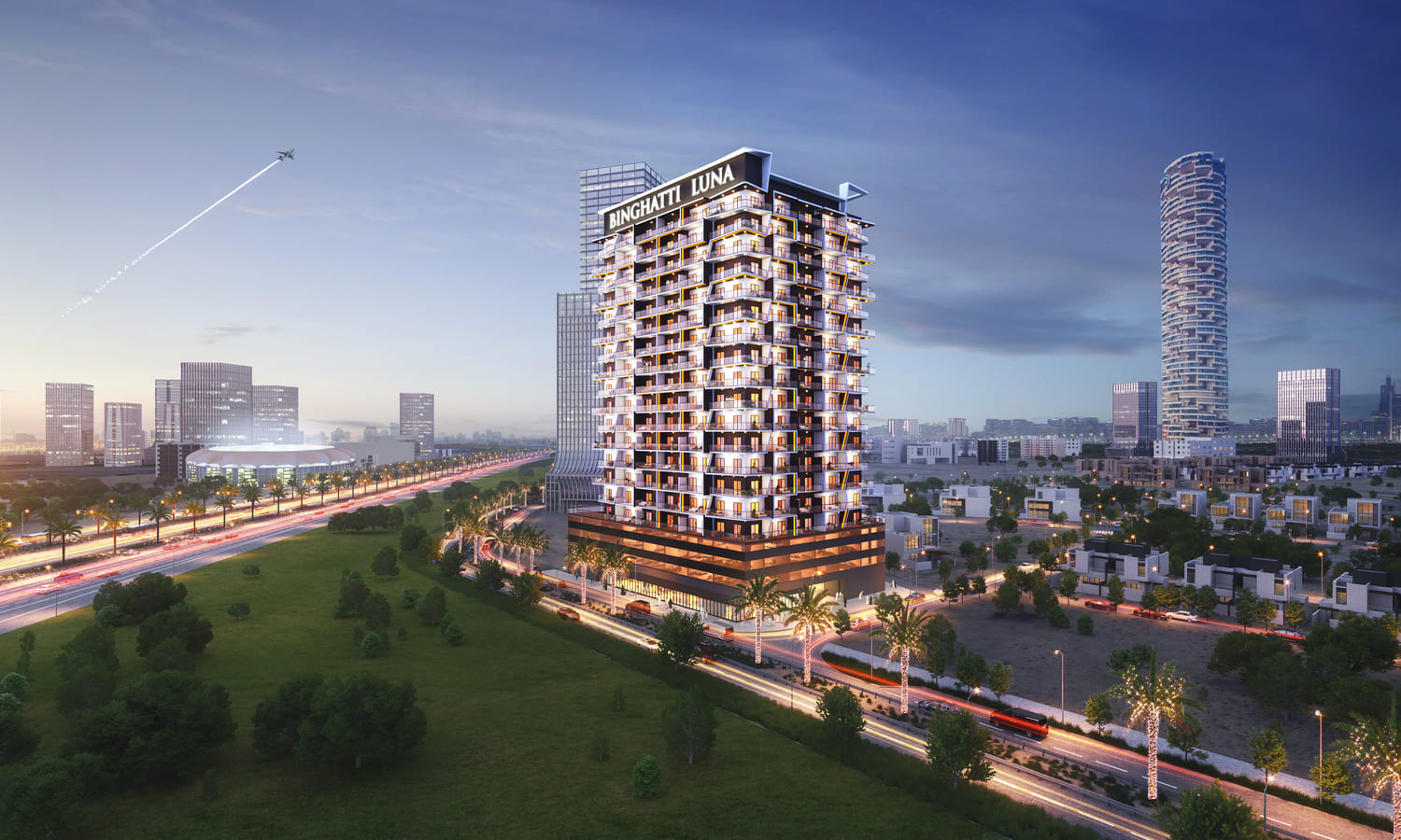 Binghatti Luna exterior view