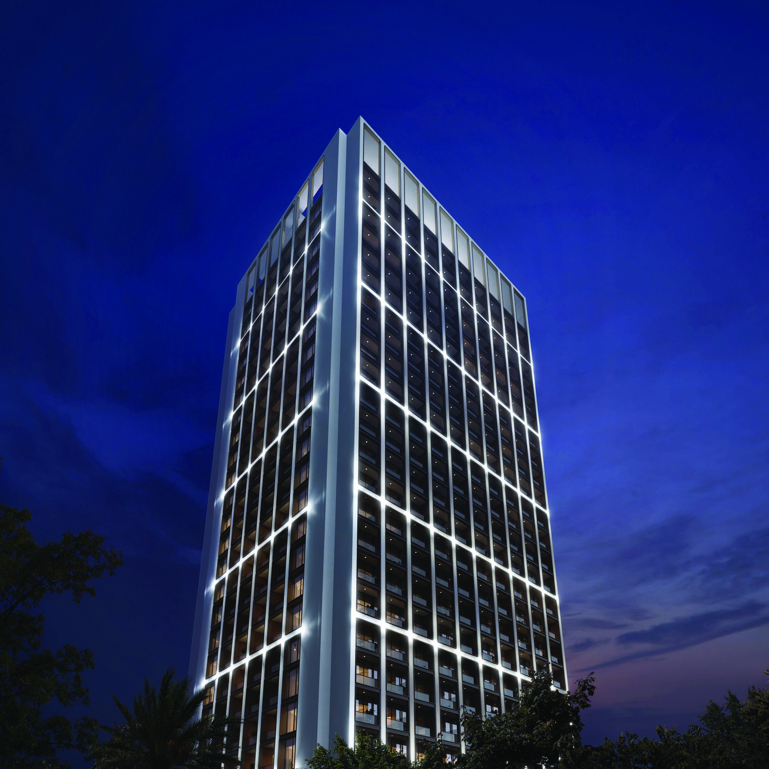 Binghatti Moonlight architecture