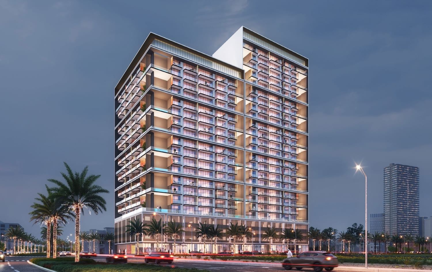 Binghatti Orchid exterior view