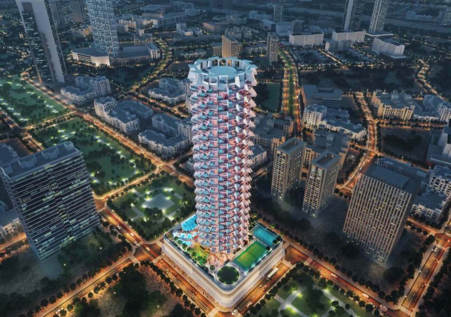 Binghatti Royale exterior view