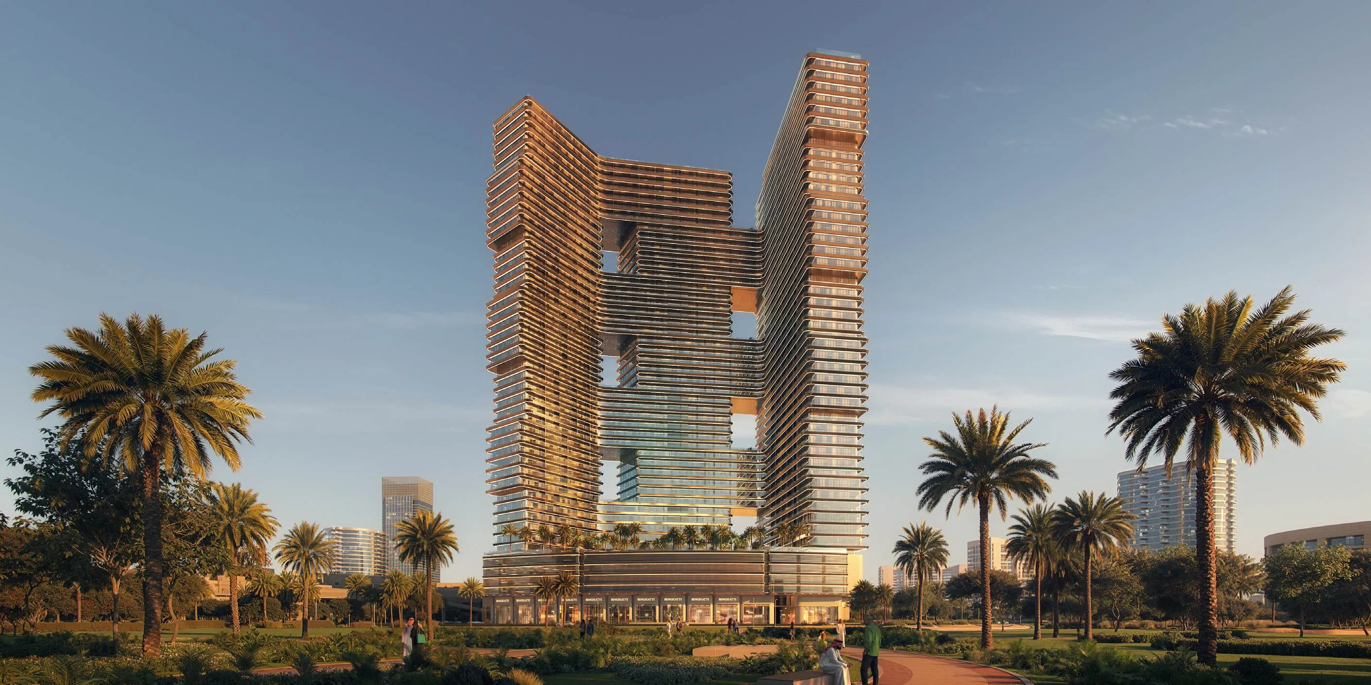 Binghatti Sky Terraces exterior view