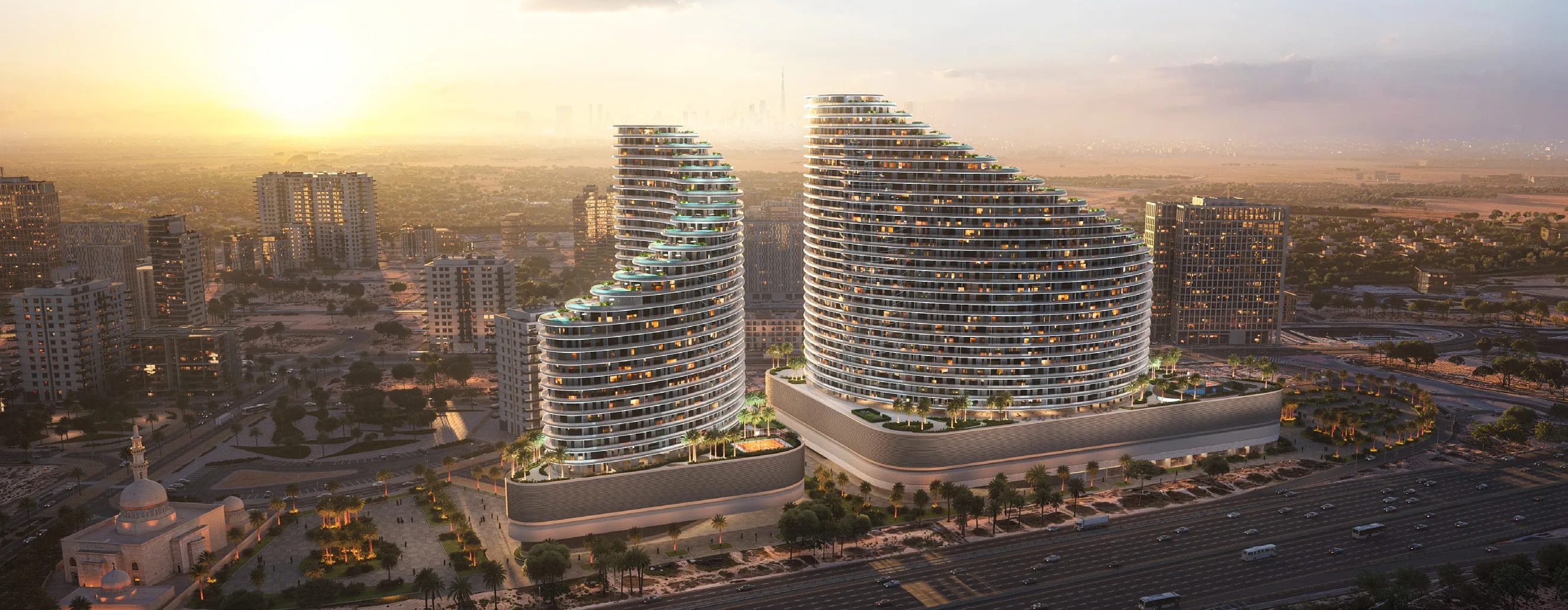 Binghatti Skyflame exterior view