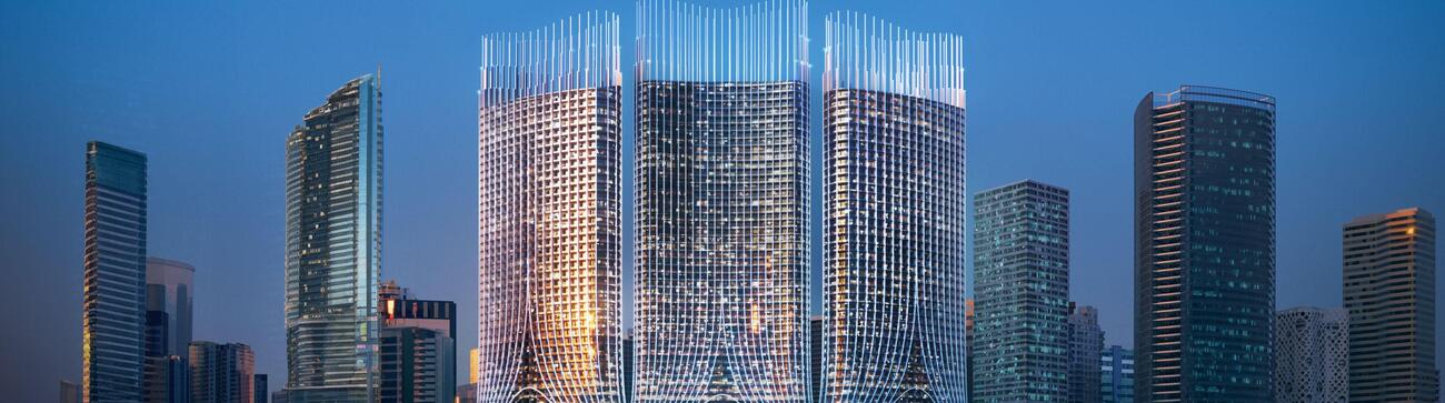 Binghatti Skyrise exterior view
